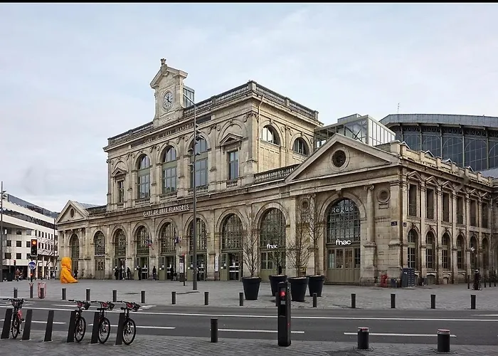 Appartement Gare Lille Flandre, Dans L'Emblematique Rue De Bethune